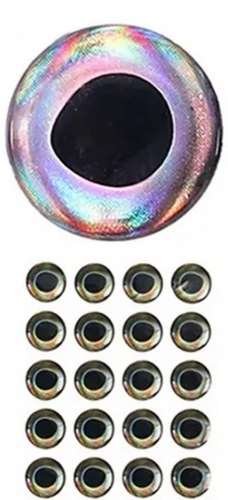 Semperfli 5mm 3D Epoxy Eyes Pearl
